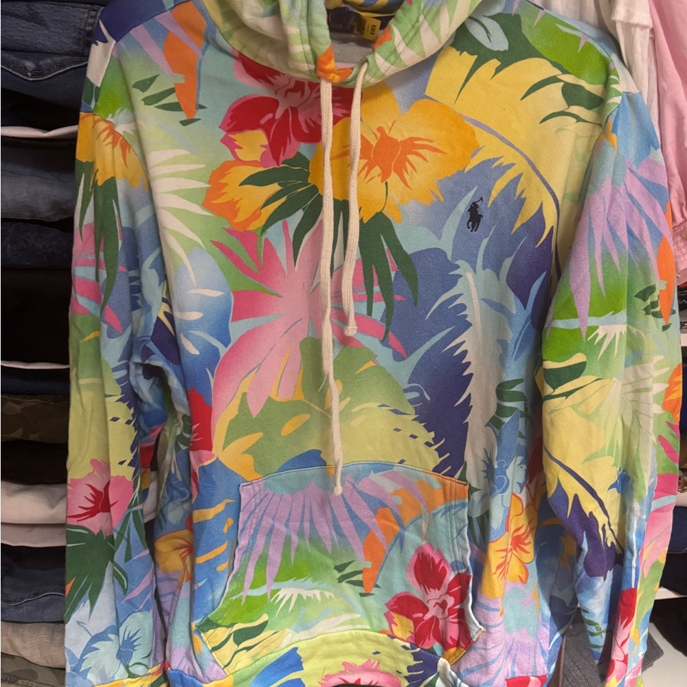 Ralph Lauren Multicolor Floral Hoodie